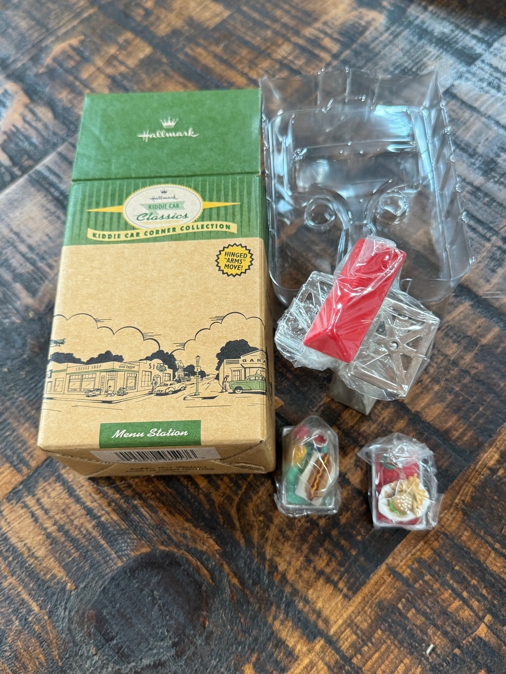 Hallmark Kiddie Car Classics Menu Station